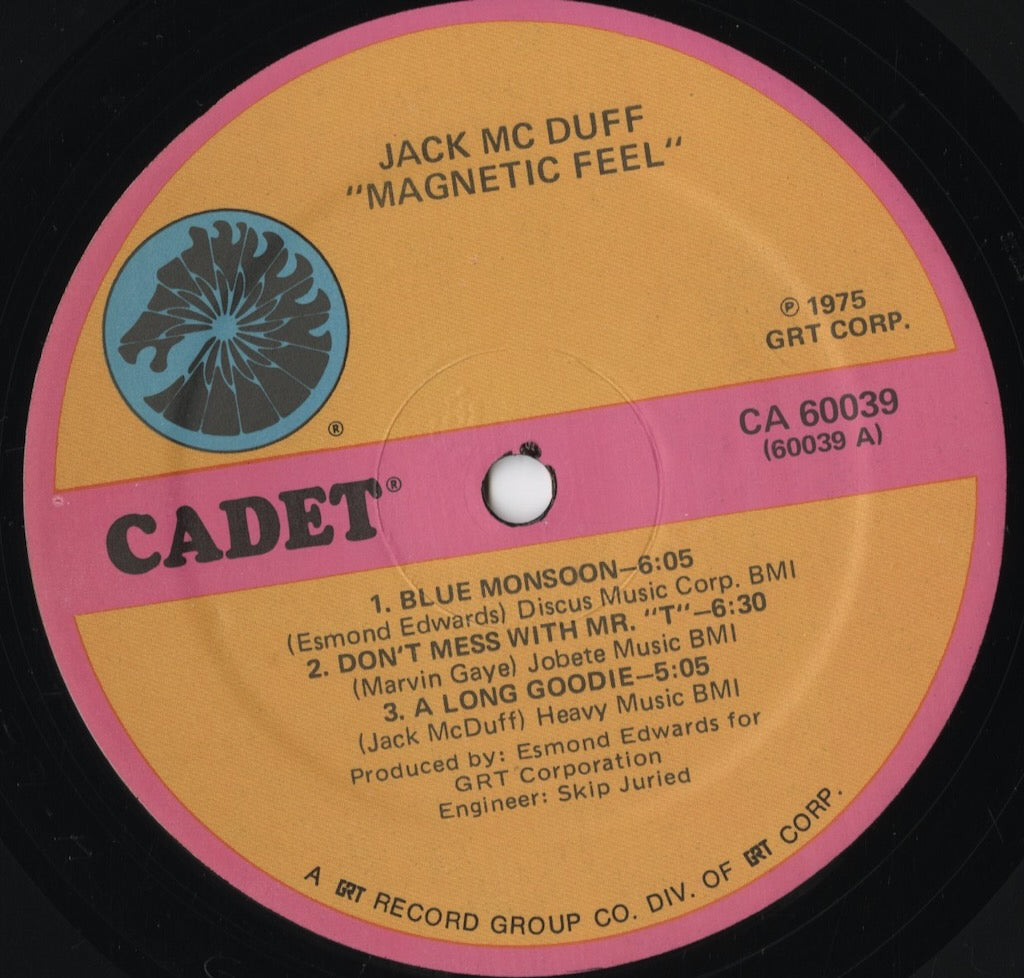 Jack McDuff - Magnetic Feel (CA 60039) LP 1975 US Cadet|中古LP