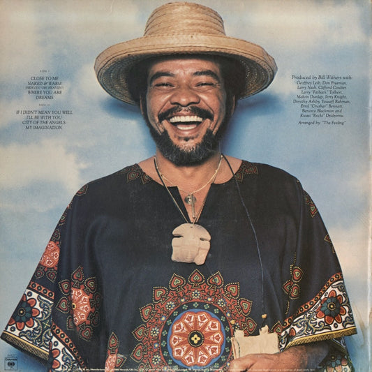 Bill Withers – Naked & Warm (PC 34327) LP 1976 US Columbia|中古LP