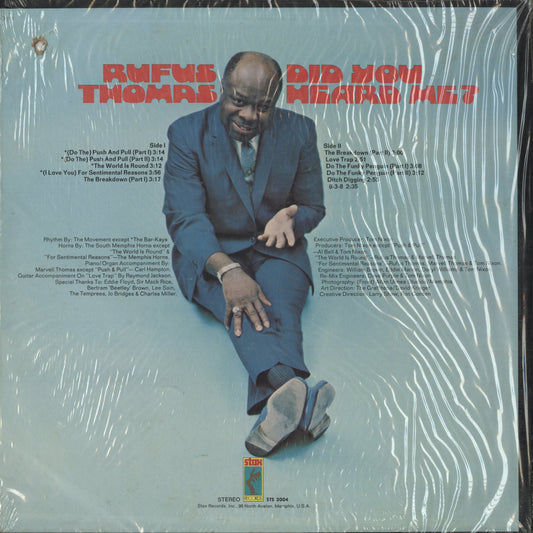 Rufus Thomas / ルーファス・トーマス / Did You Heard Me? (STS 3004)