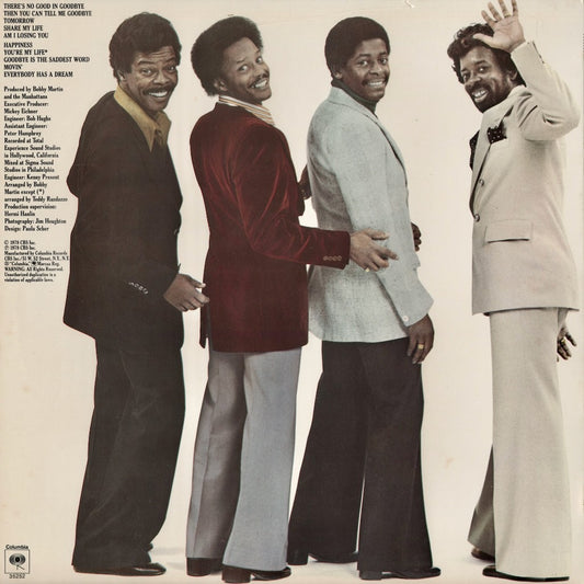 The Manhattans - There's No Good In Goodbye (JC 35252) 1978 US Columbia|中古LP