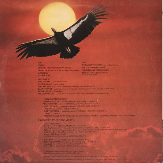 Paul Winter, Winter Consort - Icarus (PE 31643) LP 1978 US Epic|中古LP