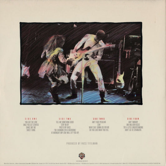 Rufus And Chaka Khan - Live - Stompin' At The Savoy (9 23679-1) 1983 US Warner|中古LP