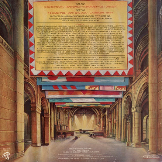 Cameo - Knights Of The Sound Table (CCLP 2019) 1981 US Chocolate City|中古LP