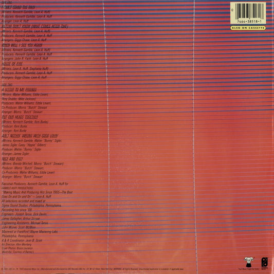 The O'Jays - When Will I See You Again (FZ 38518) 1983 US Epic|中古LP