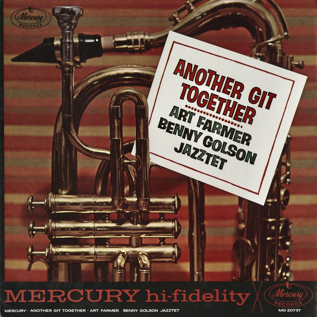 Art Farmer Benny Golson Jazztet - Another Git Together LP 1970s US