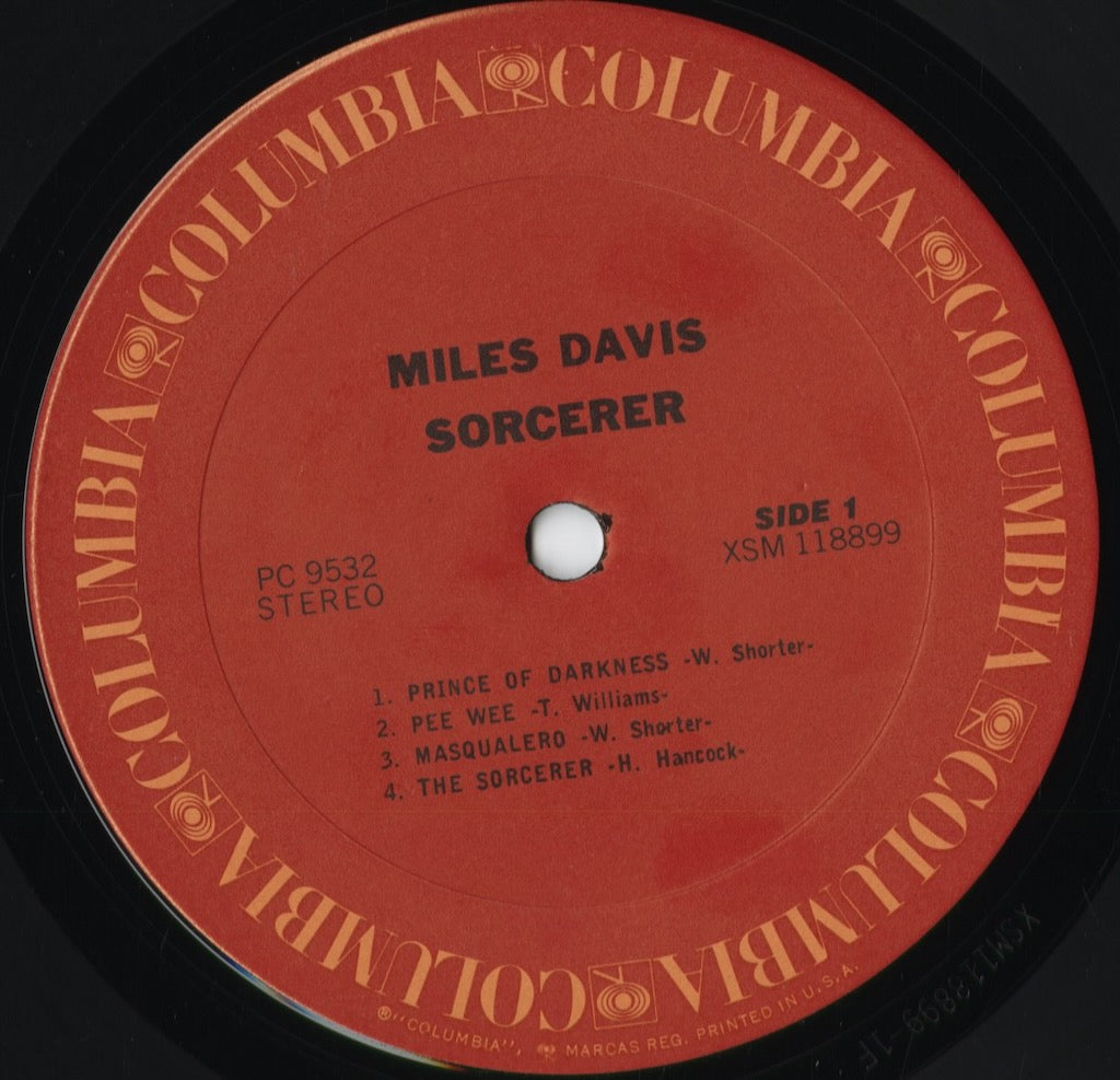 Miles Davis - Sorcerer (PC9532) 1977 US Columbia|中古LP
