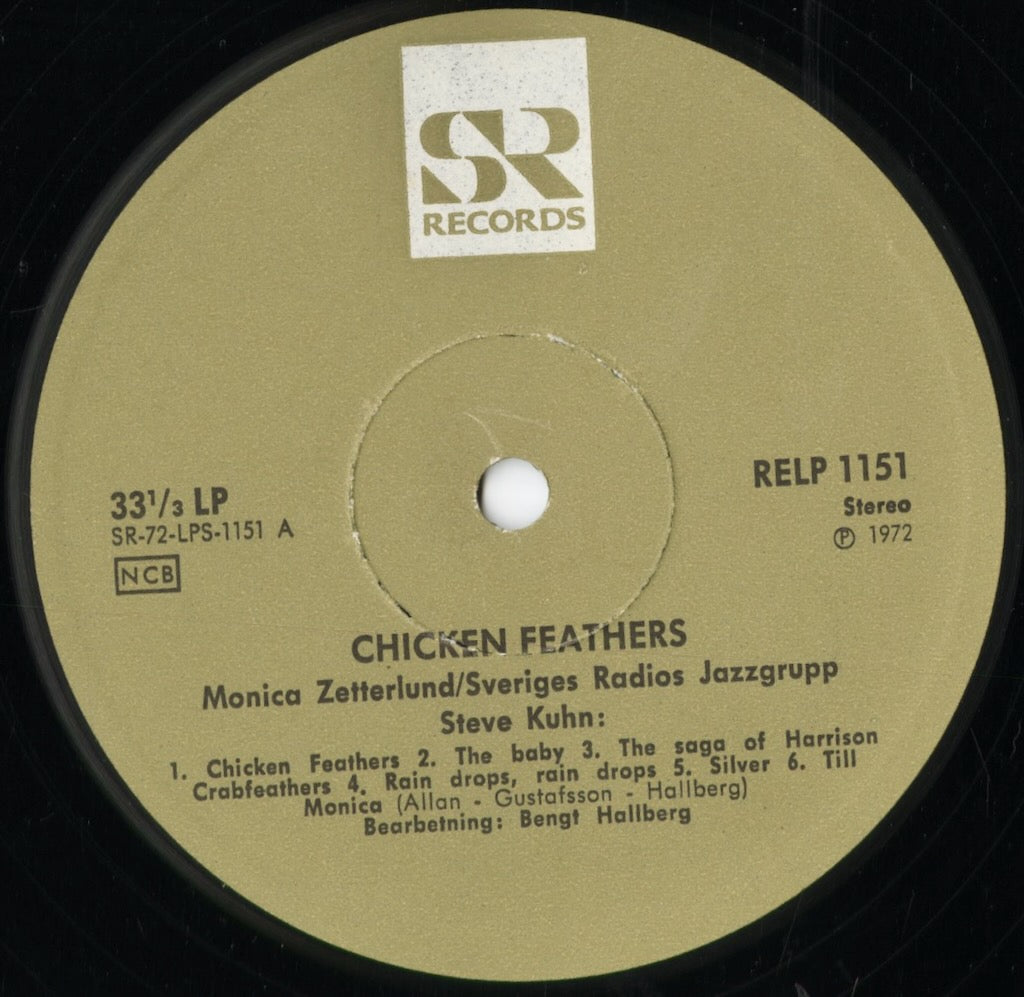 Monica Zetterlund - Chicken Feathers (RELP 1151) 1972 SWE SR|中古LP