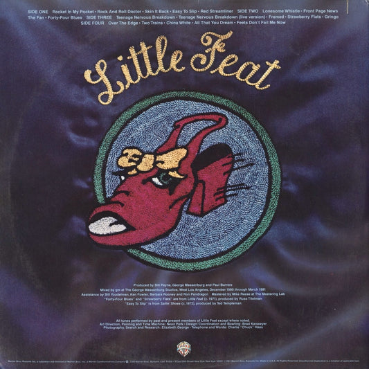 Little Feat - Hoy-Hoy! (2BSK 3538) 1981 US Warner Bros.|中古LP