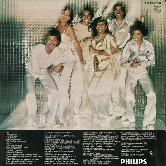 The Sylvers - Forever Yours (RJ-7582) 1978 JPN Philips|中古LP