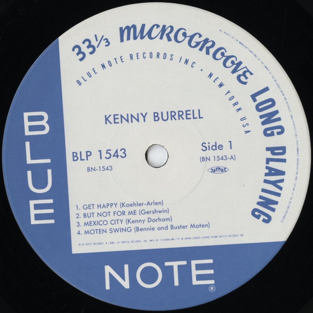 Kenny Burrell / ケニー・バレル / Kenny Burrell (1956) (BN 1543)
