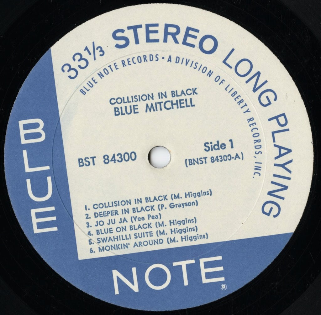 Blue Mitchell - Collision In Black (BST 84300) LP 1969 US Blue Note|中古LP