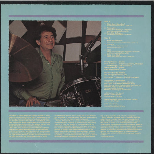 Shelly Manne / シェリー・マン / Essence (GXY-5101)