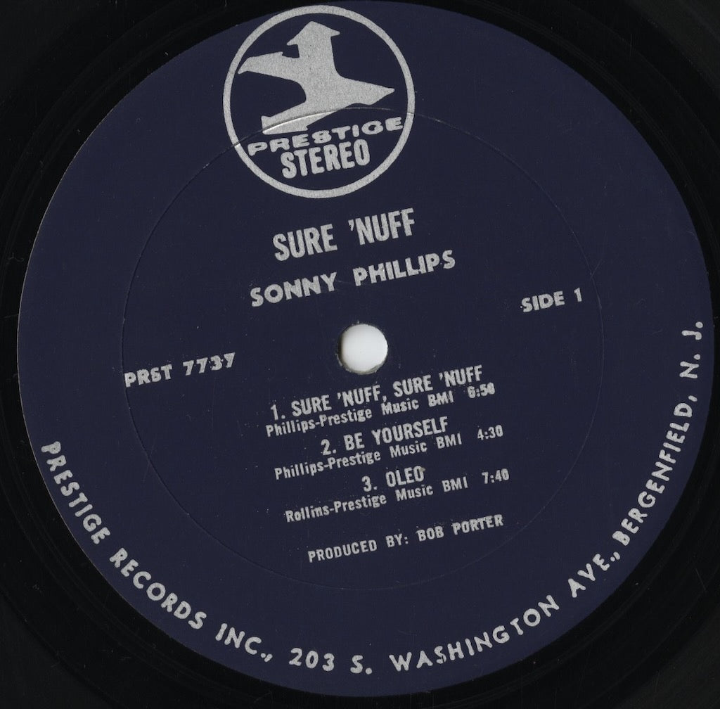 Sonny Phillips - Sure 'Nuff (PRST 7737) LP 1970 US Prestige|中古LP