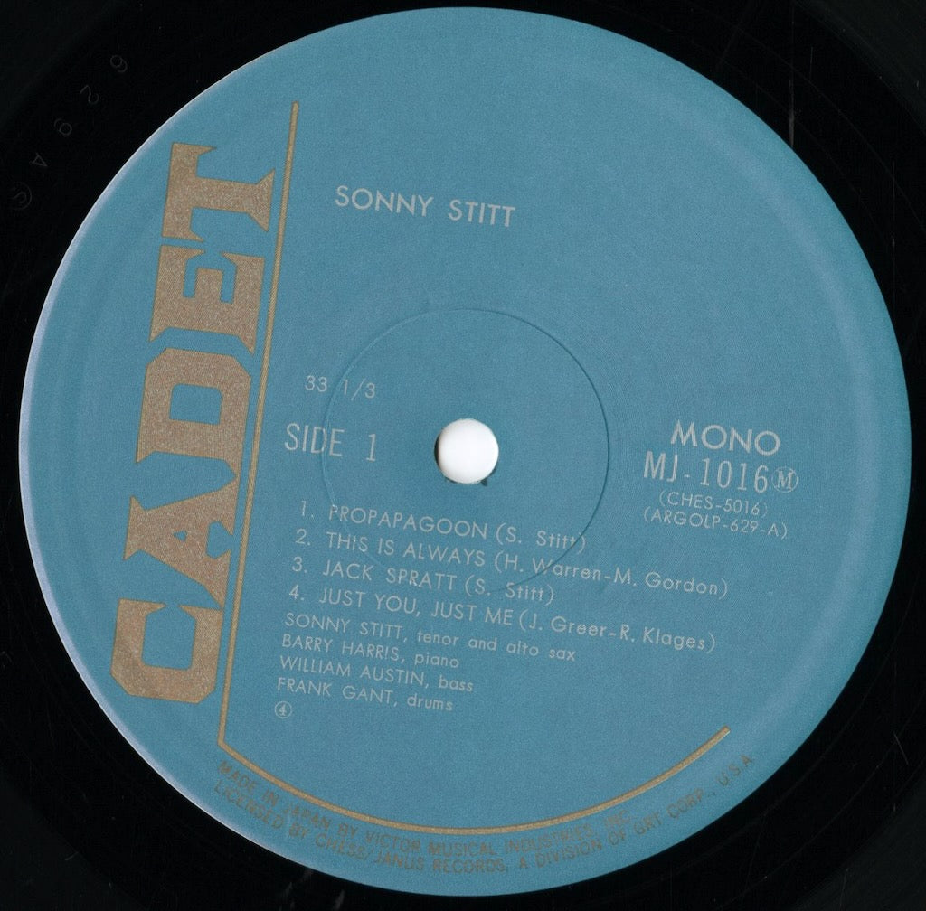 Sonny Stitt / ソニー・スティット / Sonny Stitt (MJ-1016M)
