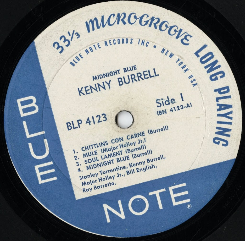 Kenny Burrell / ケニー・バレル / Midnight Blue (BLP 4123)