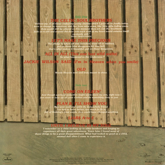 Kevin Rowland & Dexys Midnight Runners - Too-Rye-Ay (SRM-1-4069) 1982 US Mercury|中古LP