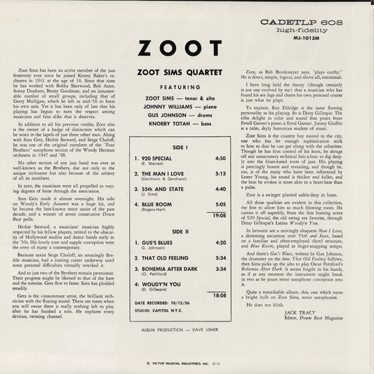 Zoot Sims / ズート・シムズ / Zoot (BT-8053)