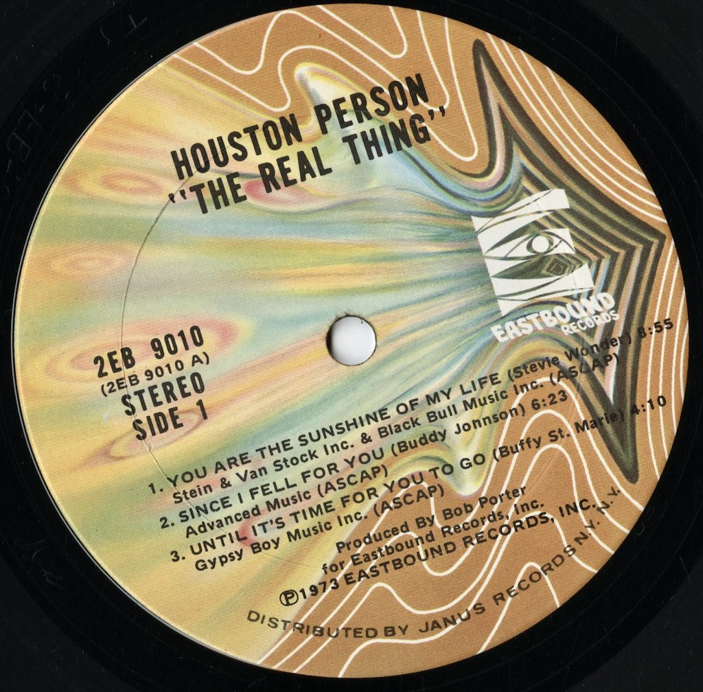 Houston Person / ヒューストン・パースン / The Real Thing (2EB 9010)