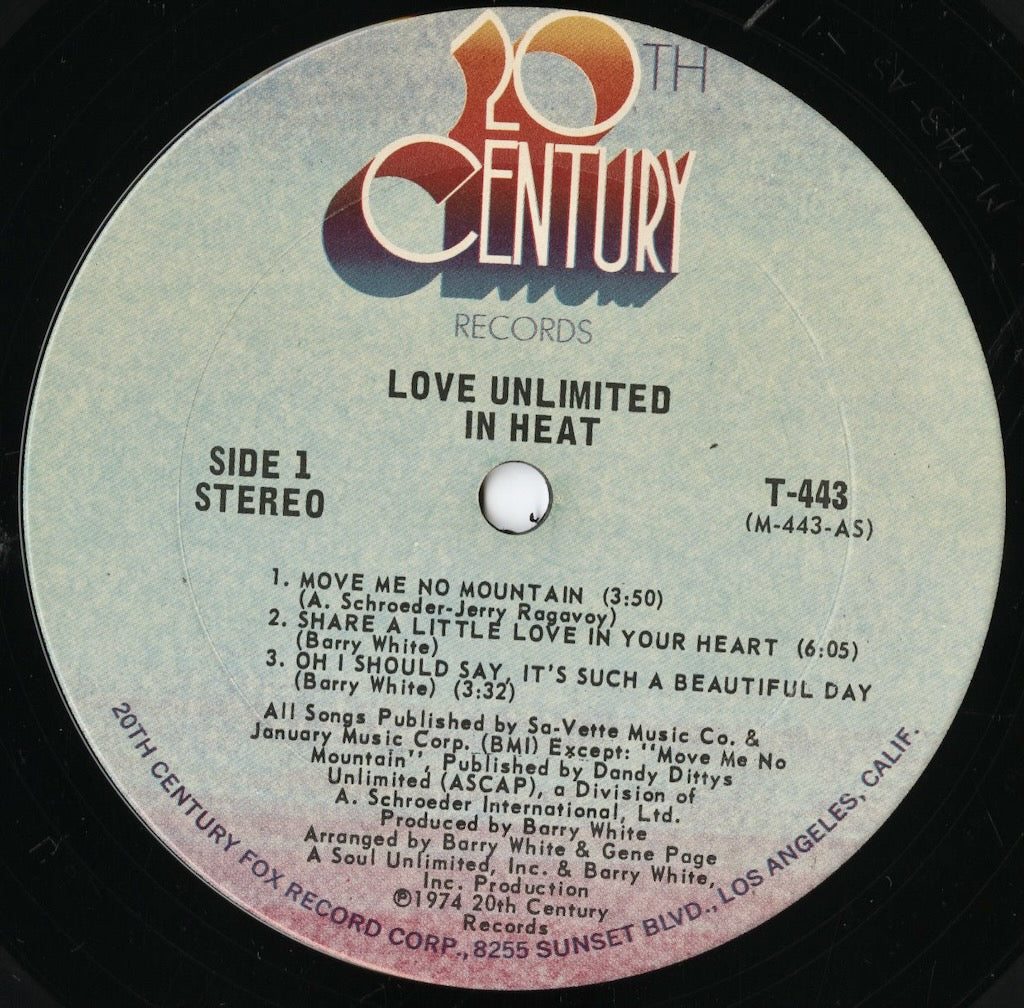 Love Unlimited / ラヴ・アンリミテッド / In Heat (T443)