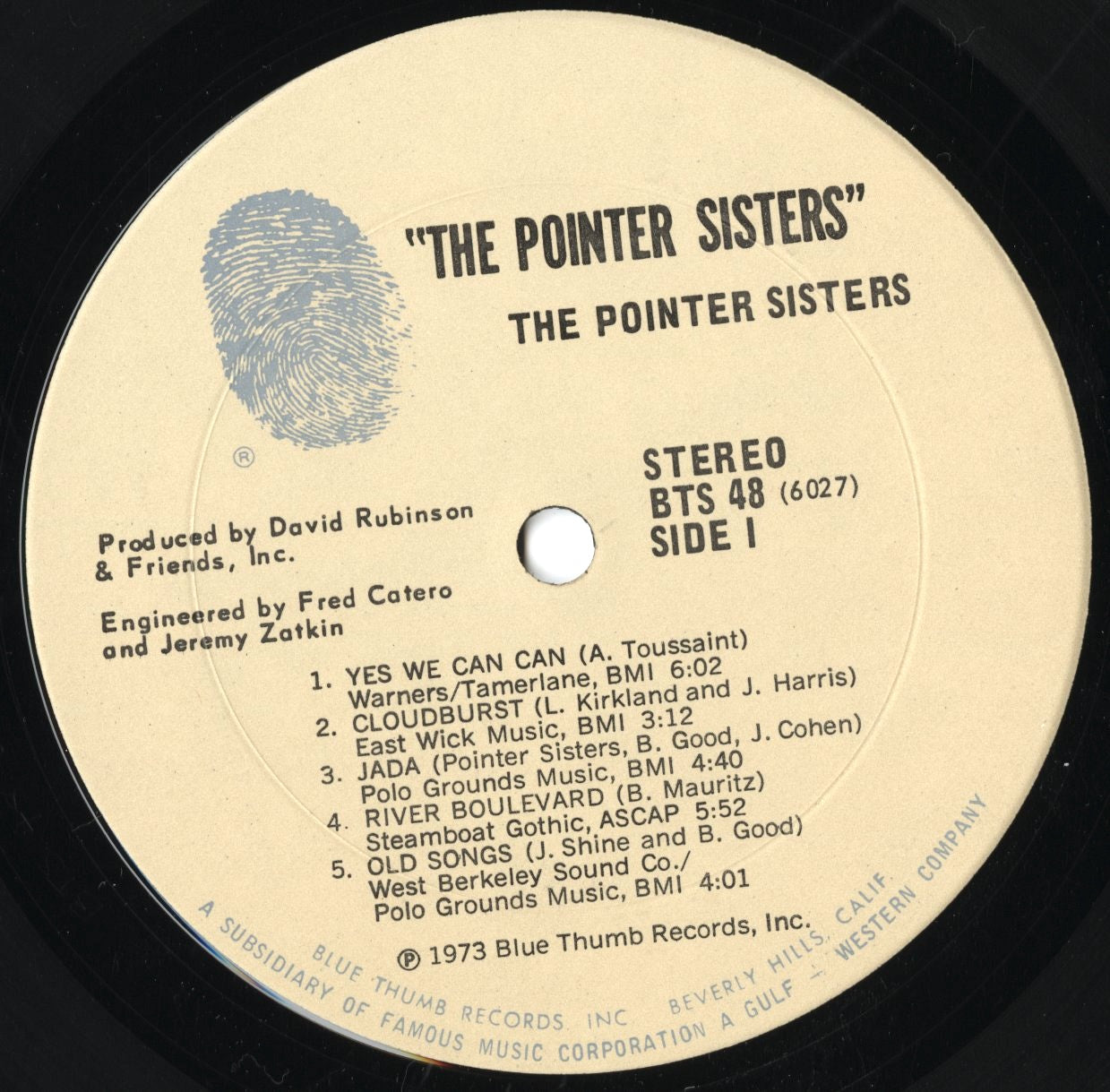 The Pointer Sisters / ポインター・シスターズ (1973) (BTS48)