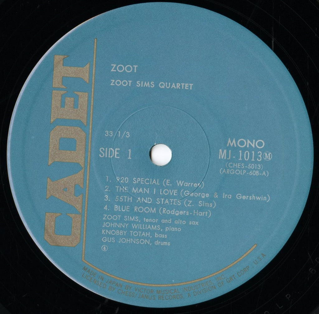 Zoot Sims / ズート・シムズ / Zoot (BT-8053)