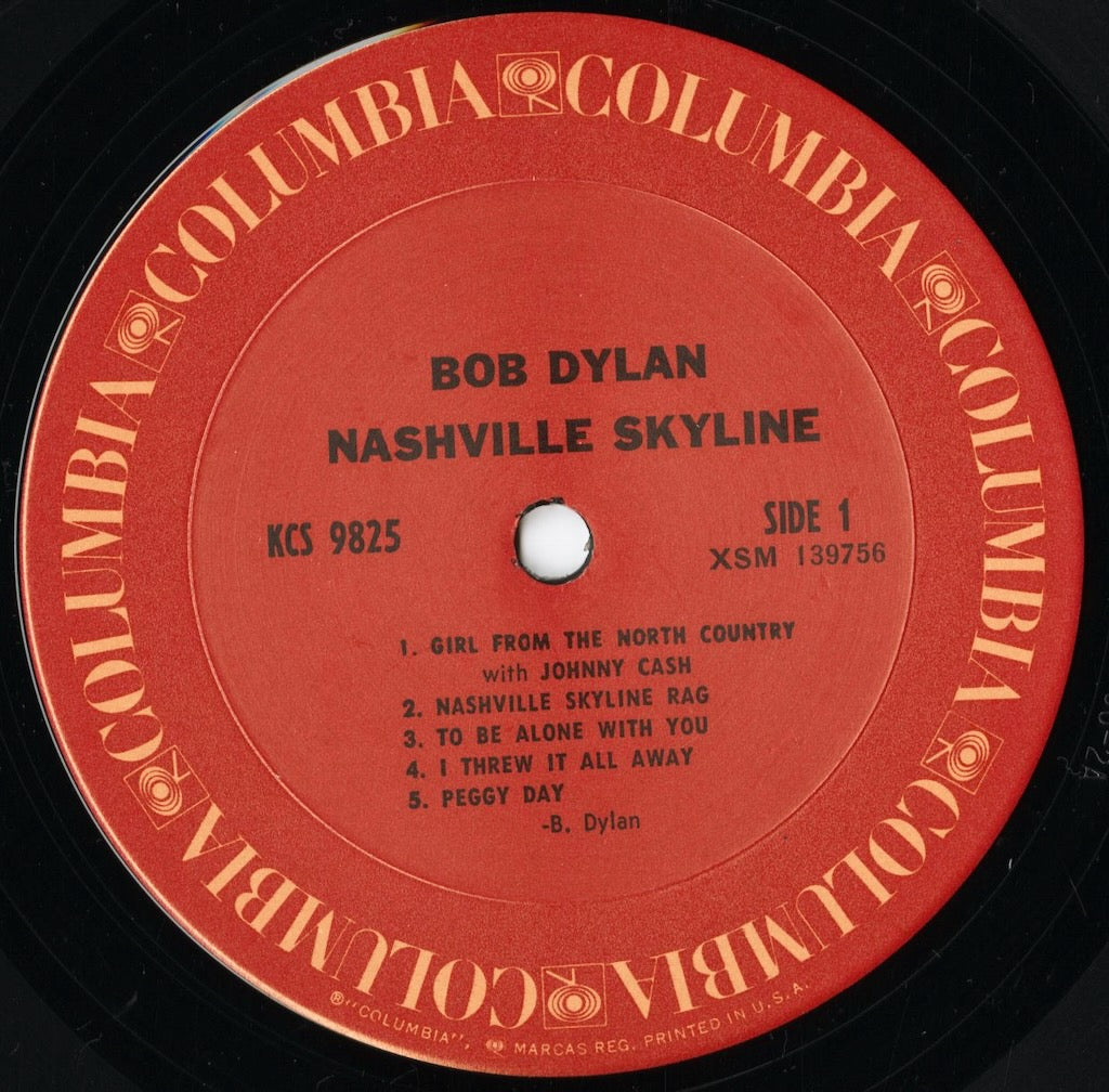 Bob Dylan / ボブ・ディラン / Nashville Skyline (KCS 9825)