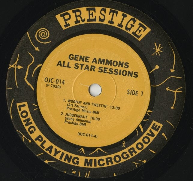 Gene Ammons / ジーン・アモンズ / All Star Sessions (OJC-014)