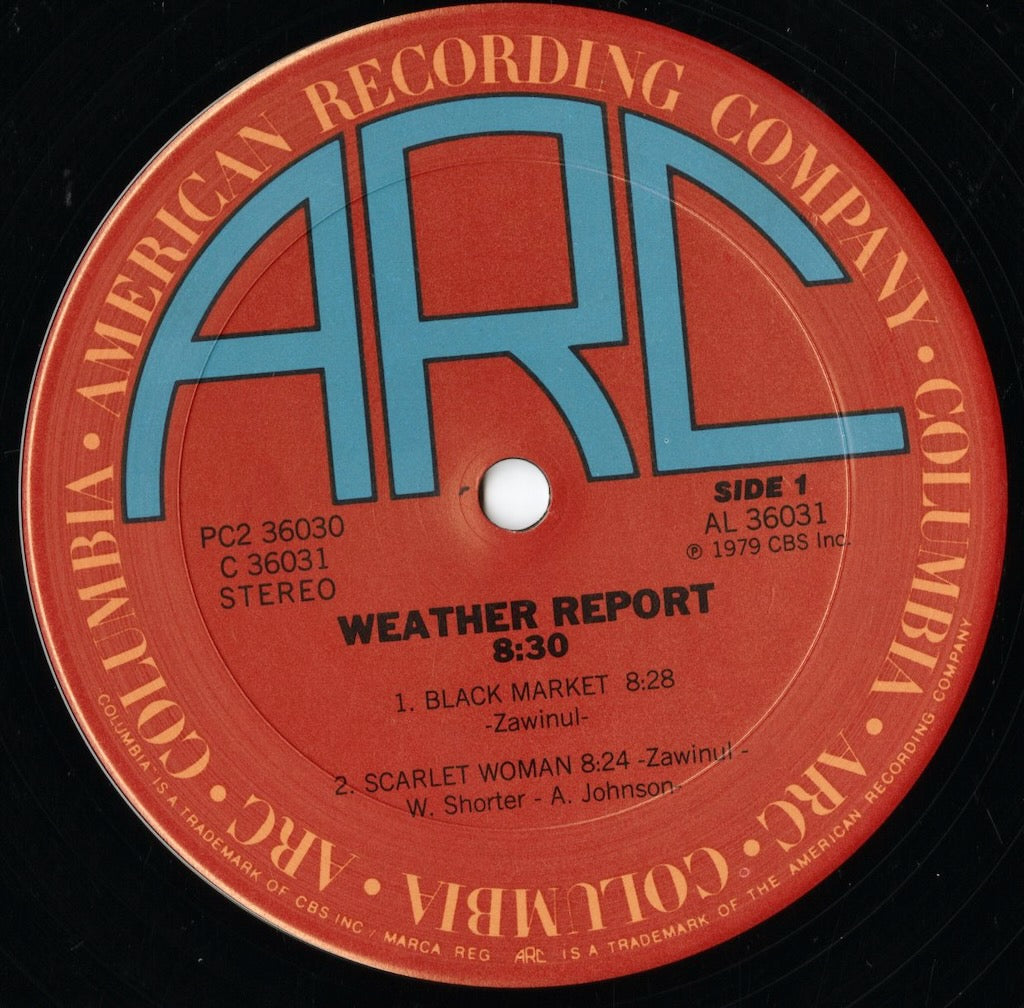 Weather Report / ウェザー・リポート / 8:30 -2LP (PC2 36030)