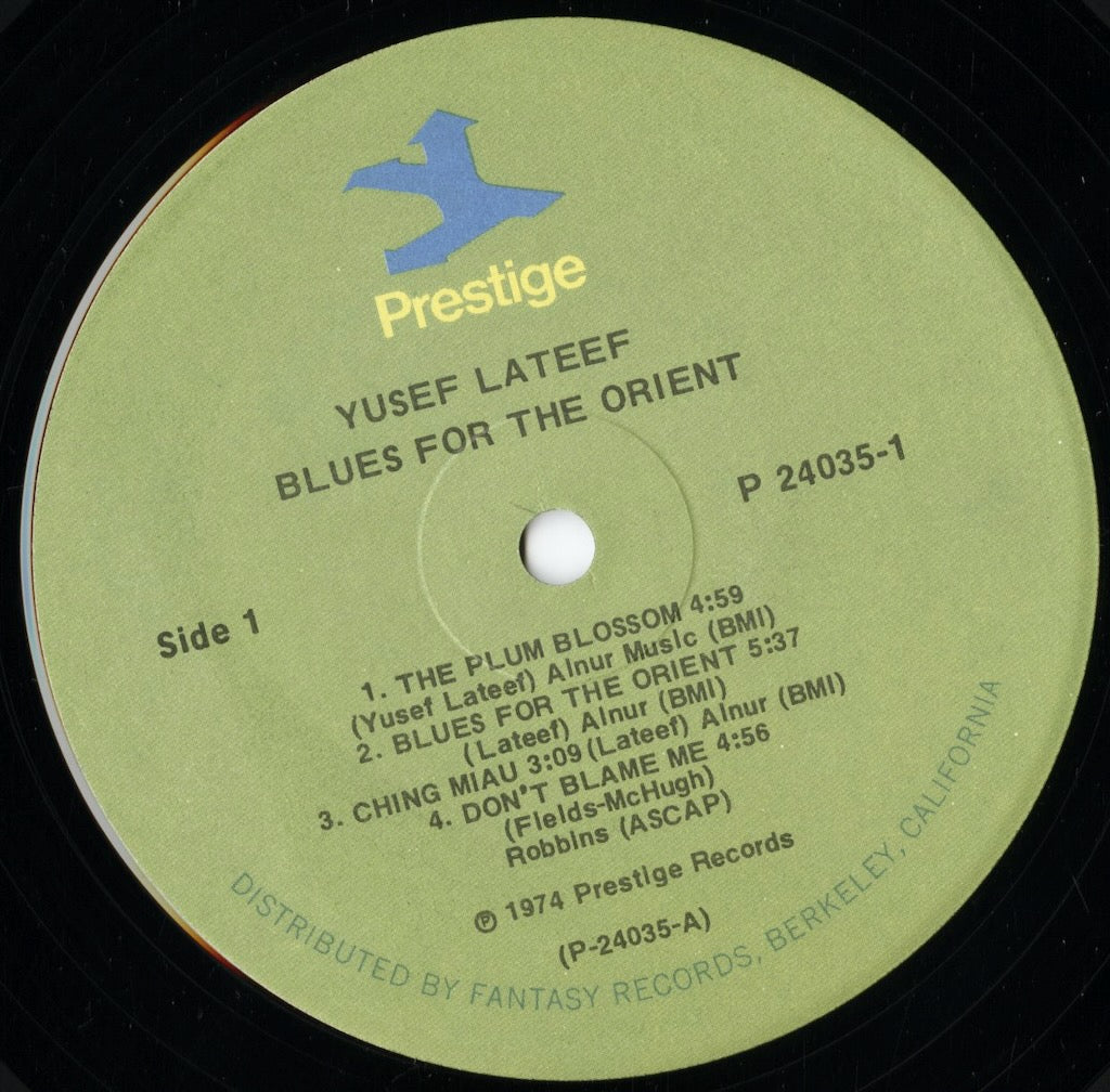 Yusef Lateef - Blues For The Orient (P-24035) 2LP 1974 US Prestige|中古LP
