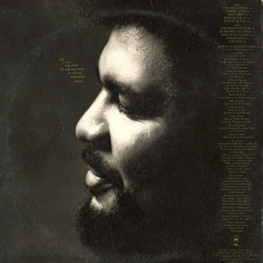 George Duke / ジョージ・デューク / Reach For It (JE34883)