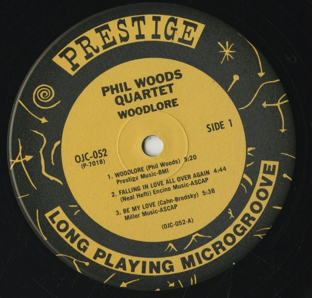 Phil Woods / フィル・ウッズ / Woodlore (OJC-052)