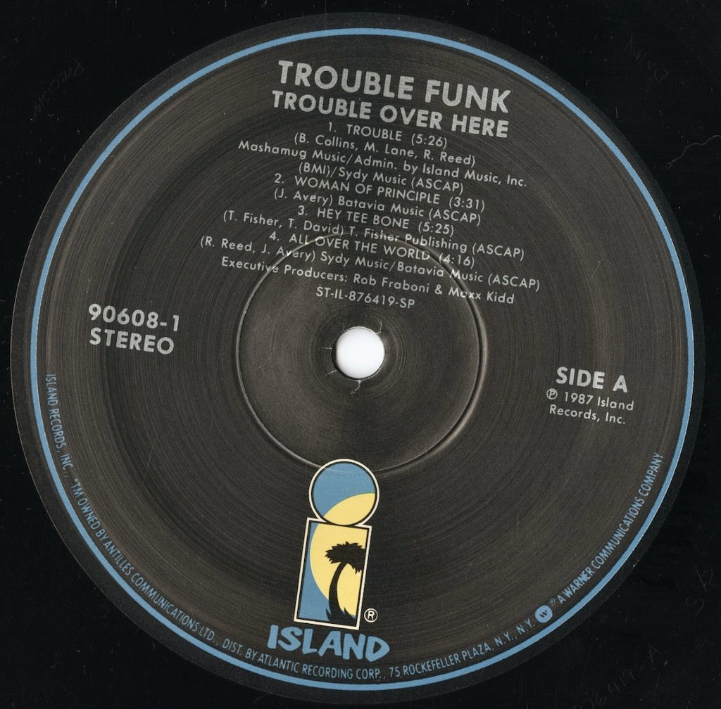 Trouble Funk – Trouble Over Here (90608-1) LP 1987 US Island|中古LP