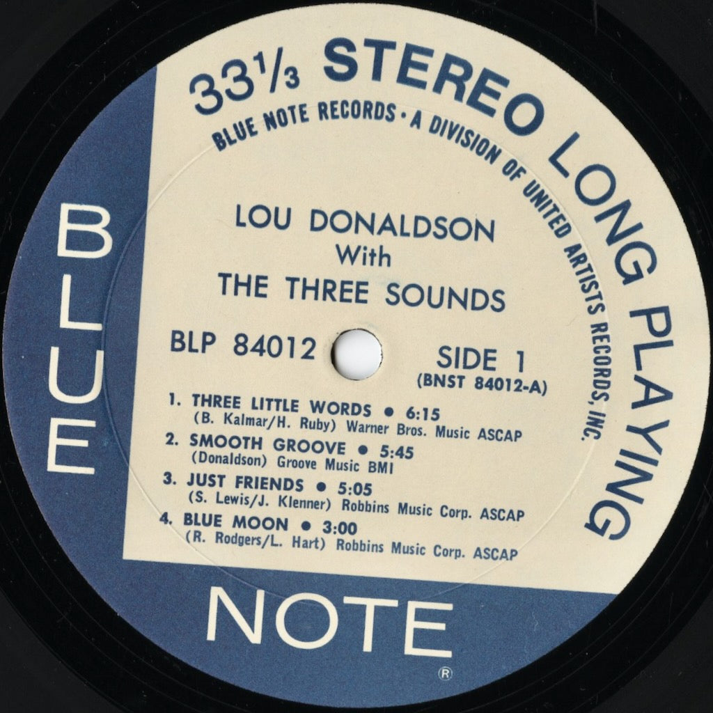 Lou Donaldson / ルー・ドナルドソン / LD+3 (BLP 84012)