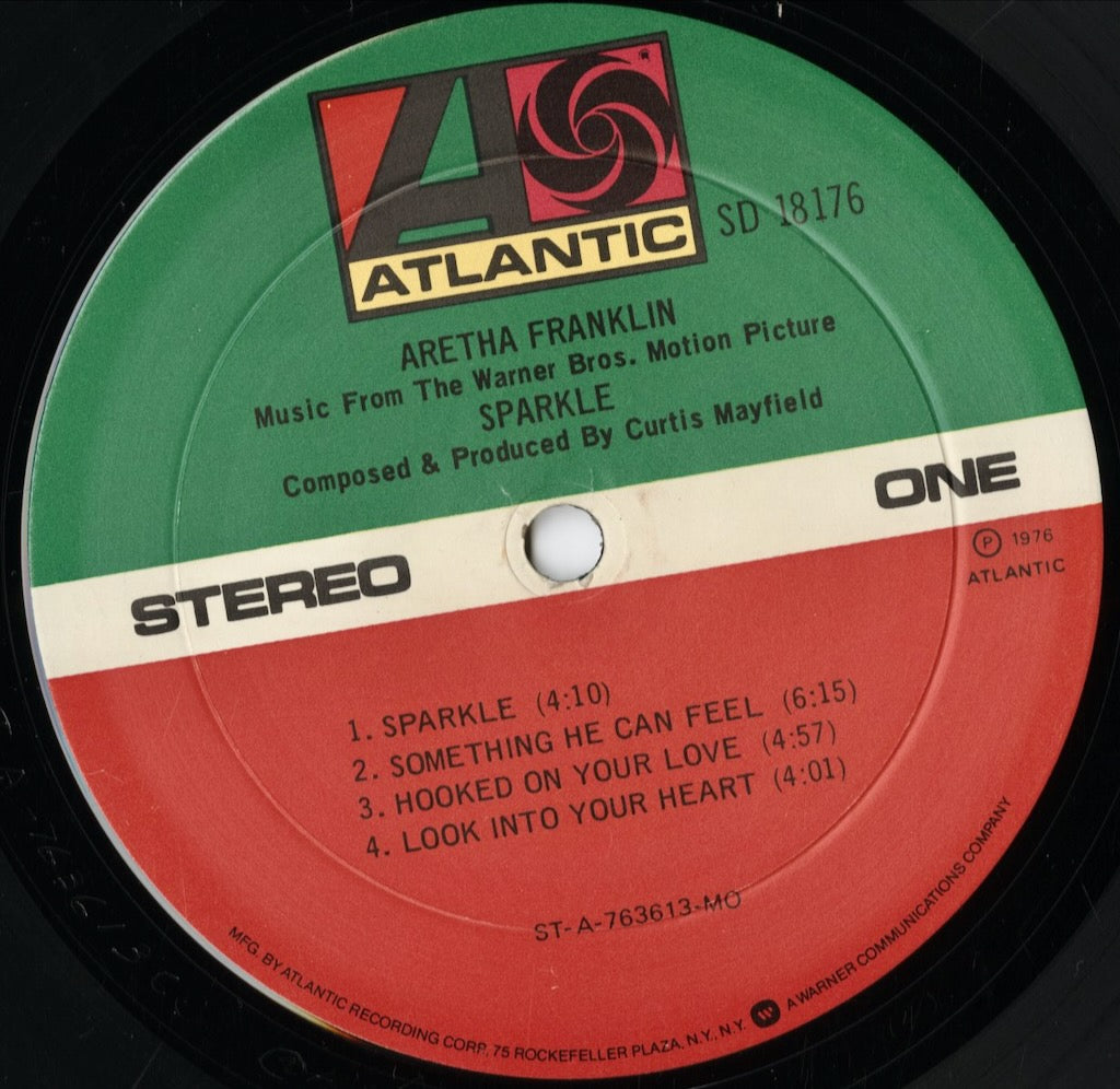 Aretha Franklin – Sparkle (SD 18176) LP 1976 US Atlantic|中古LP