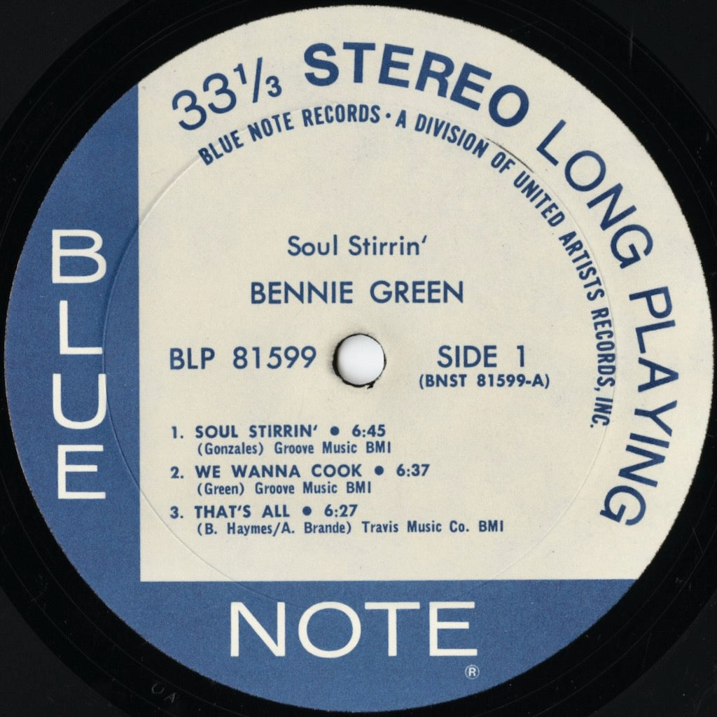 Bennie Green / ベニー・グリーン / Soul Stirrin' (BLP 81599)