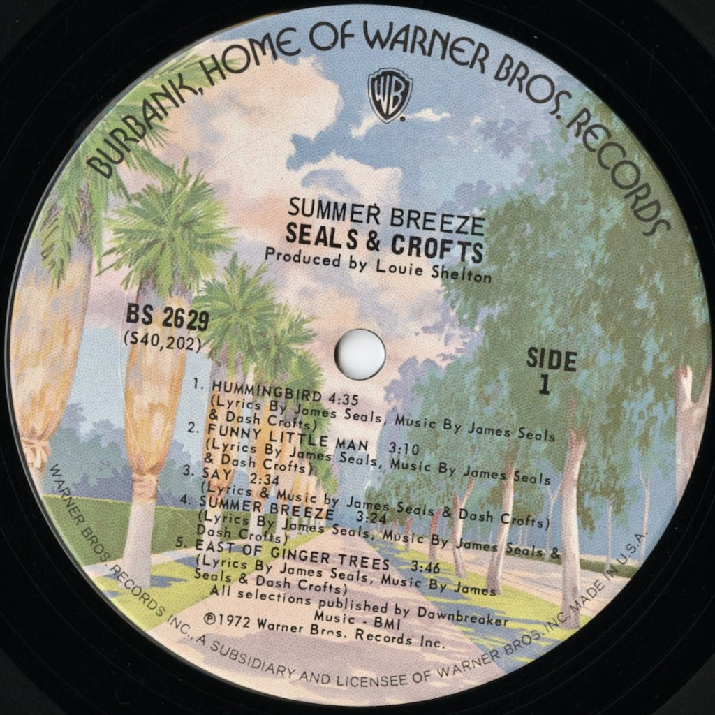 Seals & Crofts / シールズ&クロフツ / Summer Breeze (BS 2629)
