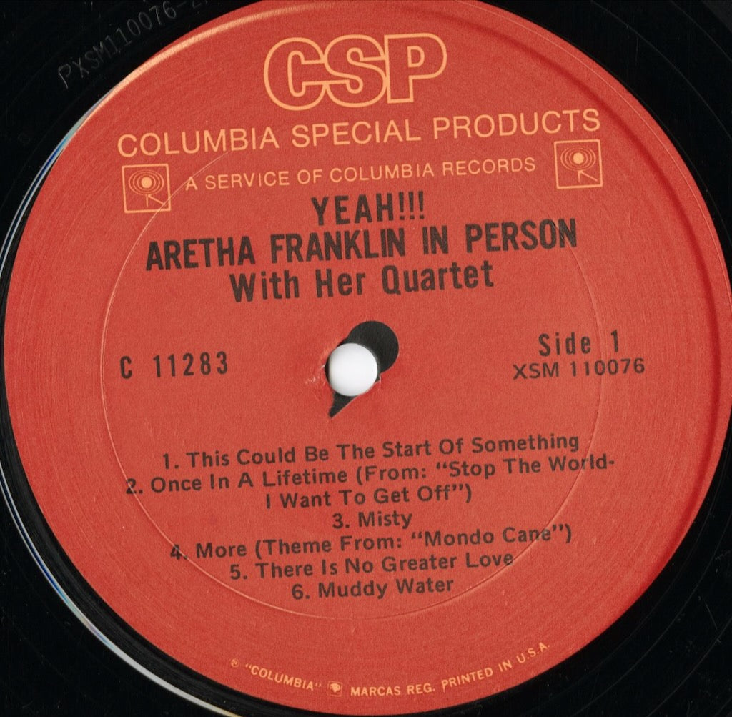 Aretha Franklin / アレサ・フランクリン / Yeah!!! (C 11283)