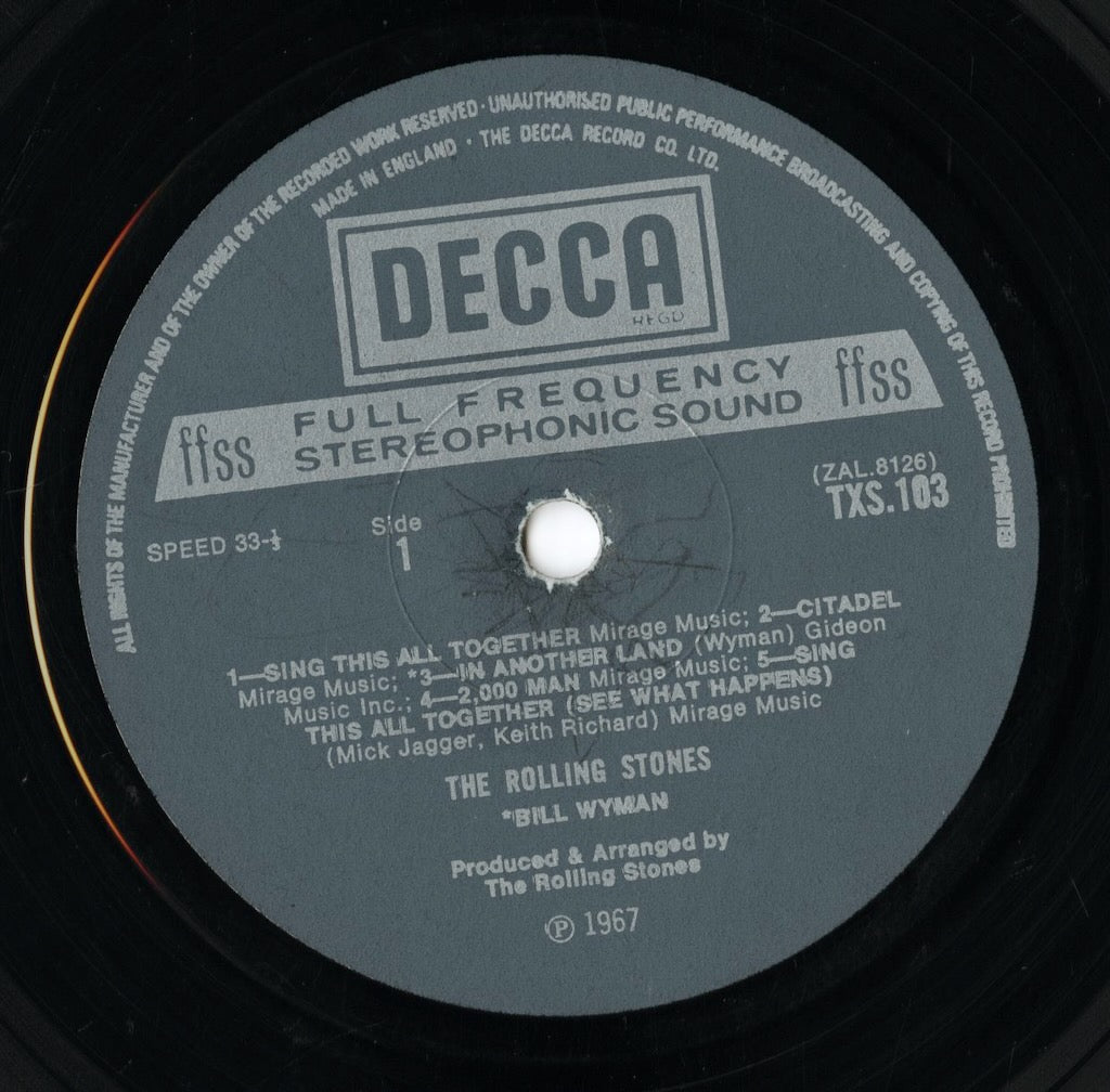 Rolling Stones / ローリング・ストーンズ / Their Satanic Majesties Request (TXS.103)