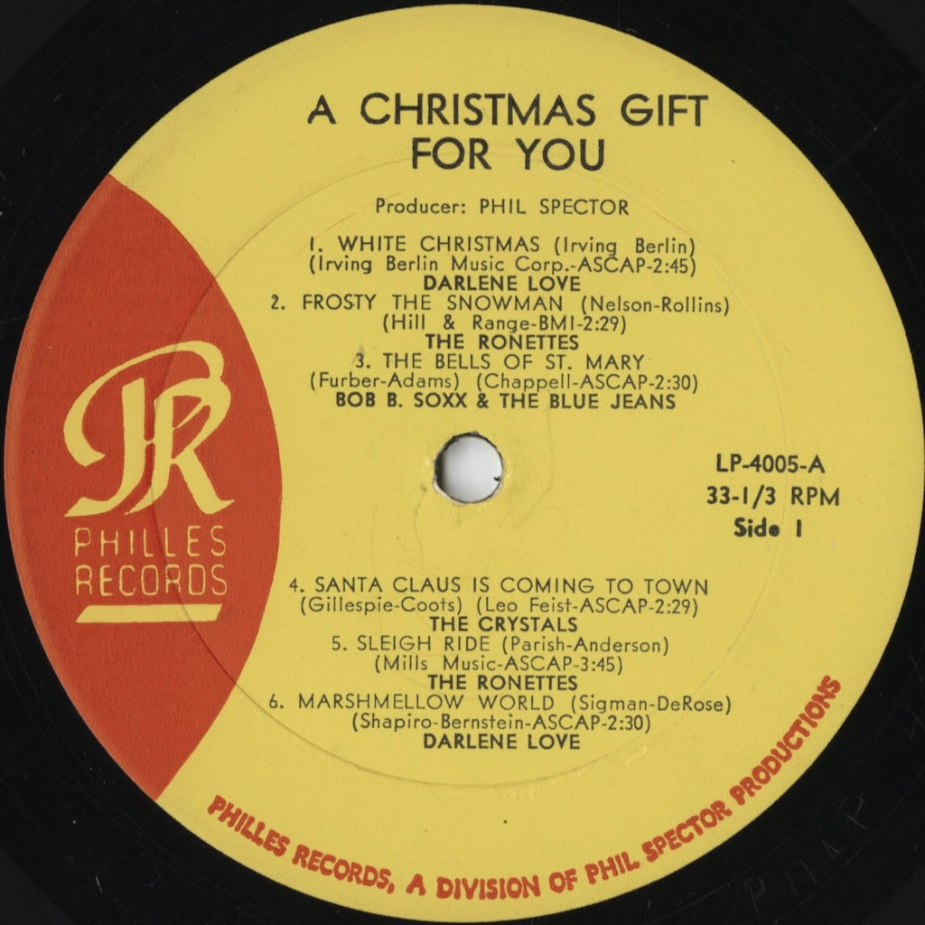 V.A. / A Christmas Gift For You From Philles Records (LP-4005)