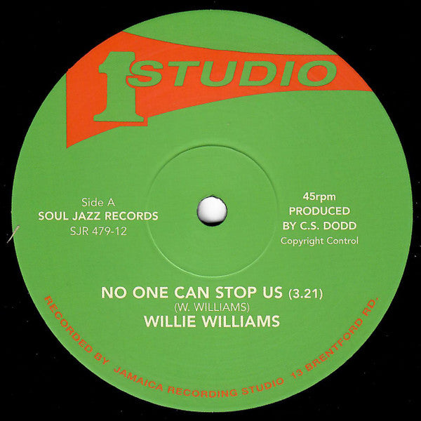 Willie Williams / ウィリー・ウィリアムス / No One Can Stop Us Now -12 (SJR 479-12)