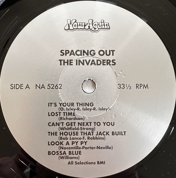 The Invaders / インベーダーズ / Spacing Out (NA 5262)