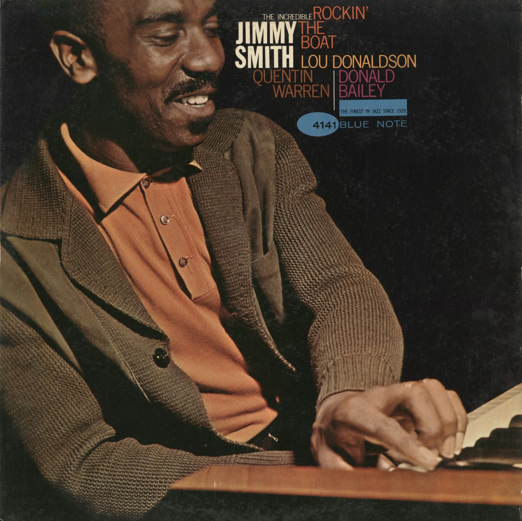 ジミー・スミス / Jimmy Smith『Rockin' The Boat』(BLP 4141) US MONO