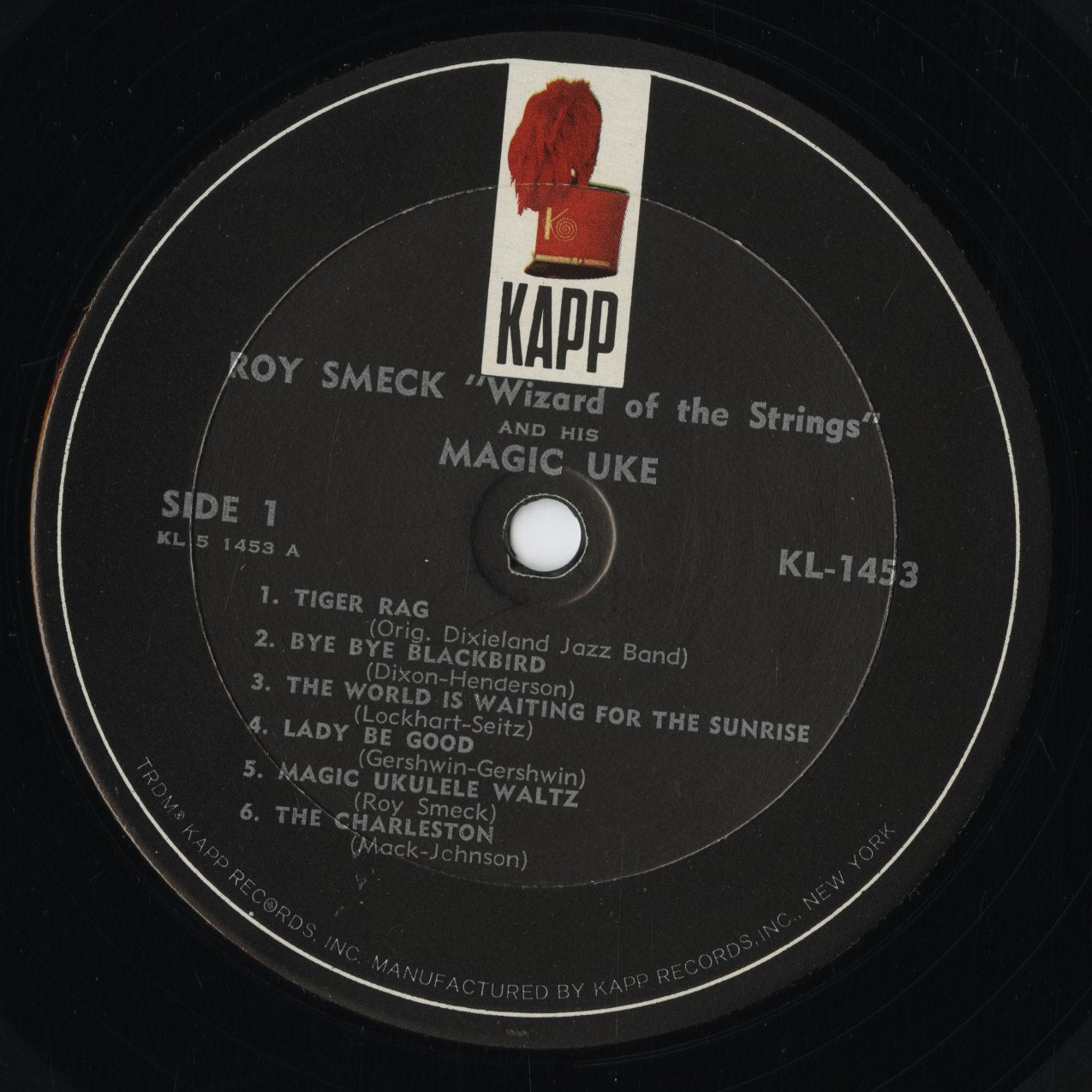 Roy Smeck – Roy Smeck And His Magic Of Uke (KL 1453) LP 1965 US KAPP|中古LP