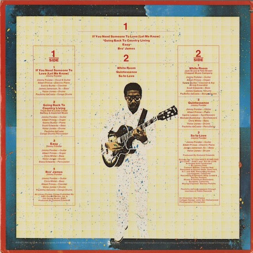 Jimmy Ponder - White Room (AS-9327) LP 1977 US ABC Impulse|中古LP