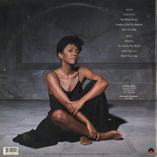 Anita Baker - Rapture (60444-1) 1986 US Elektra|中古LP