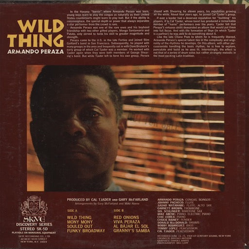 Armando Peraza - Wild Thing (SK 5D) LP 1969 US Skye|中古LP