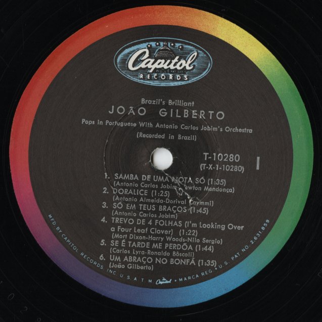 Joao Gilberto / ジョアン・ジルベルト / Brazil's Brilliant (T10280)