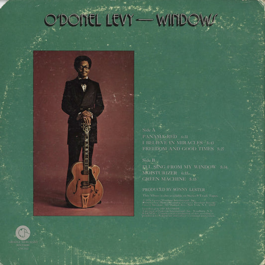 O'donel Levy - Windows (GM 3313) 1976 US Groove Merchant|中古LP