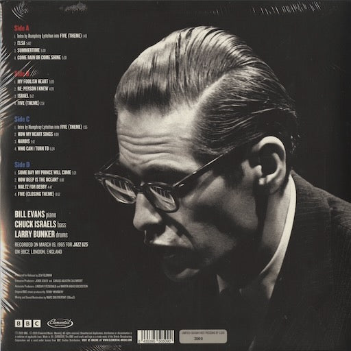 Bill Evans - Bill Evans At The BBC (5990558) 2026 EU Elemental Music|新品LP back