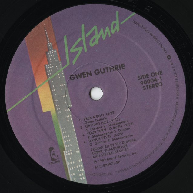 Gwen Guthrie / グウェン・ガスリー / Gwen Guthrie (1982) (90004-1)